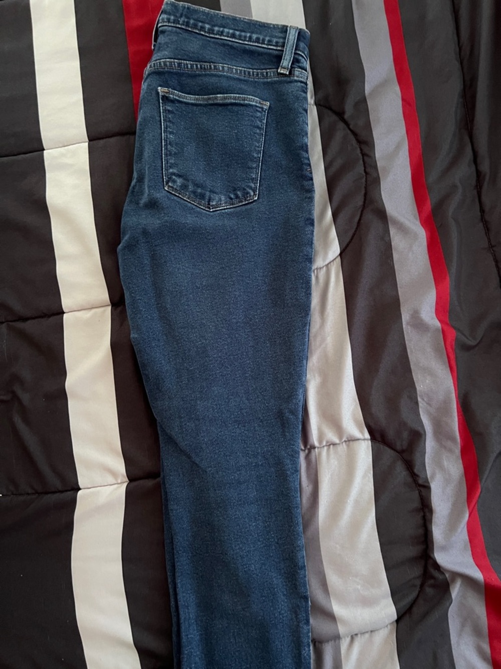GAP True Skinny High Rise Jeans - Dark Indigo Blue - Picture 4 of 4